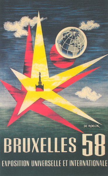 Poster of the 1958 Brussels World's Fair.