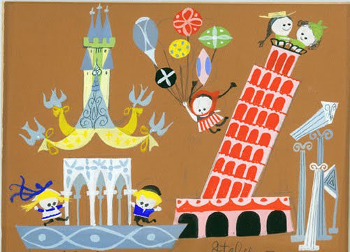 Designing It S A Small World Mary Blair Designing Disney