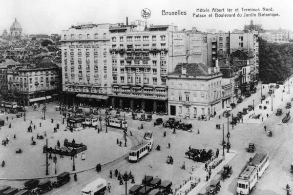 Palace Hotel in Brussels, Belgium.