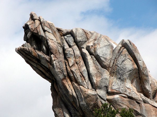 Grizzly Peak detail. 