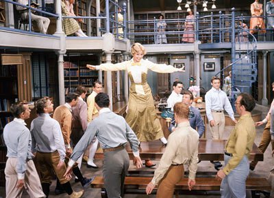 Scene "The Music Man".